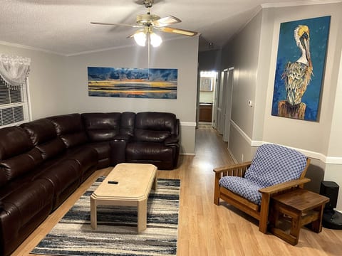 🌴 The Beach House at Ocean Lakes | 1,600 Sq Ft • Sleeps 8–10 • MH125 • Porch • Trailer Parking