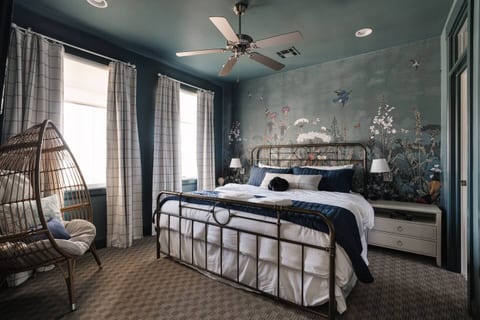 King bed in primary suite.