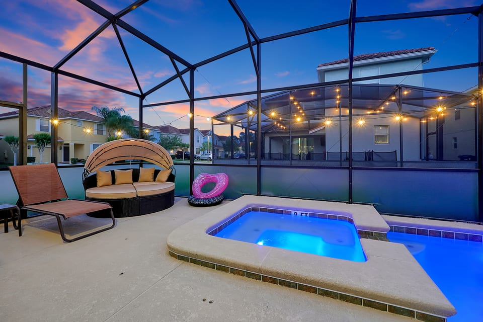 Spa And Pool Lounge Area