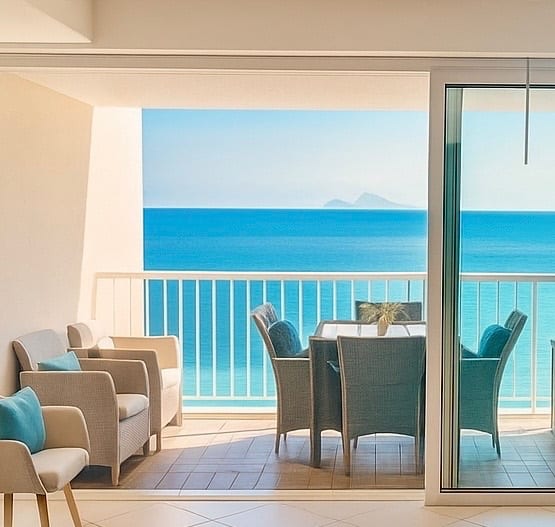 Panoramic Stunning Seaview Modern Apartment, Cu - Cupecoy Beach