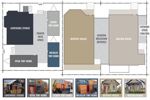 The Weidler Tiny Home - Free Street Parking!