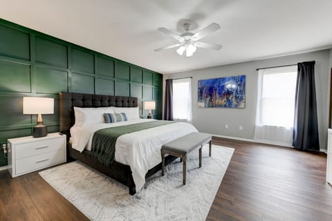 Sleep well in our beautifully designed master bedroom