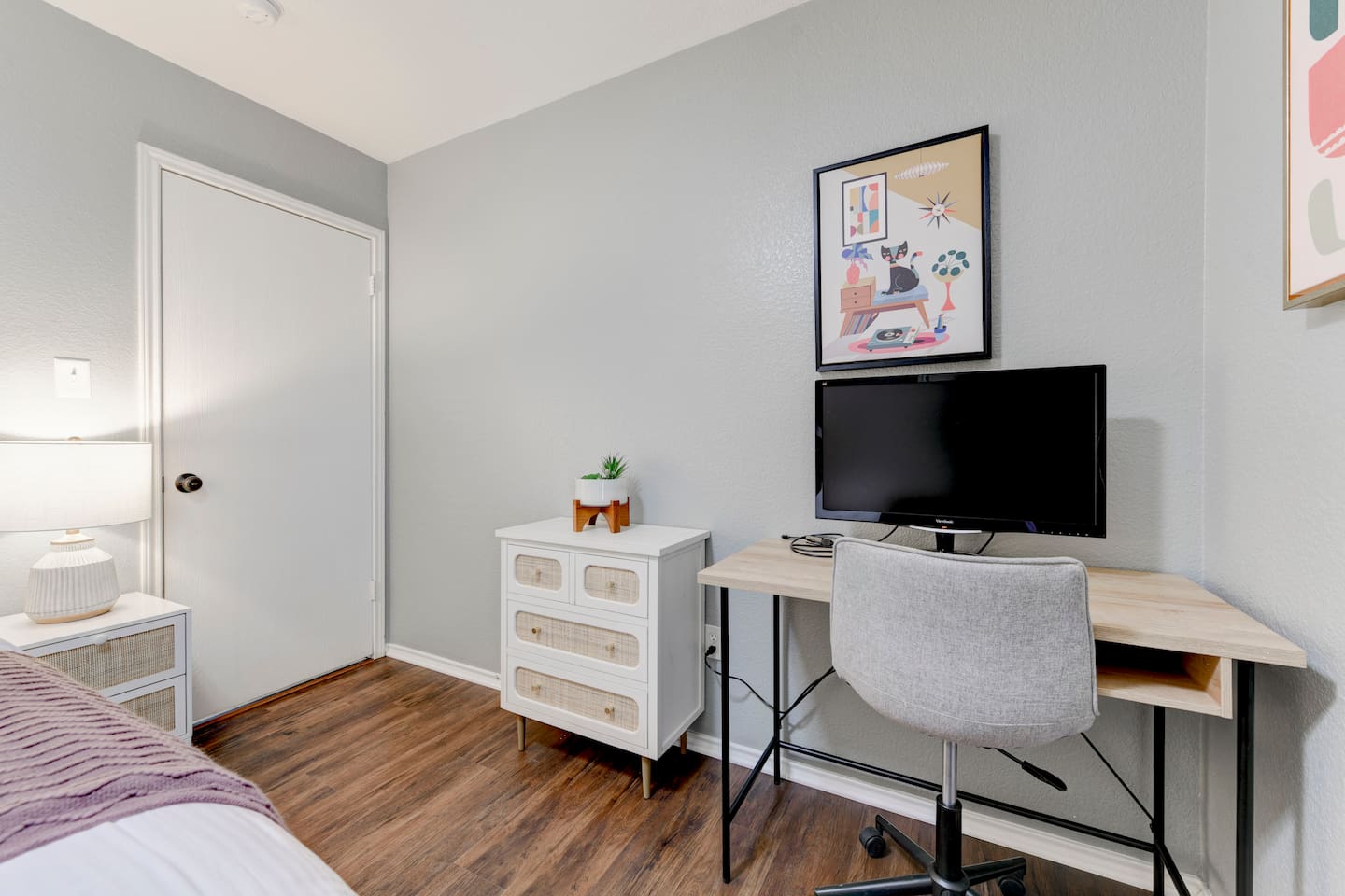 Dedicated workspace with monitor & adapters Dedicated workspace with monitor & adapters - Little Tree Bend - Cedar Park