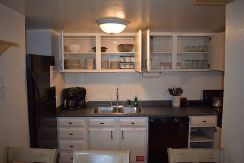 fully stocked kitchen 12 place settings