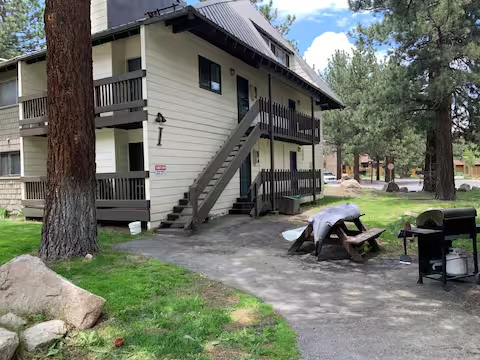 Condo is on the second floor 