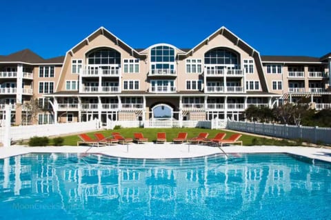 Front of Breathtaking in Watersound's Compass Point building