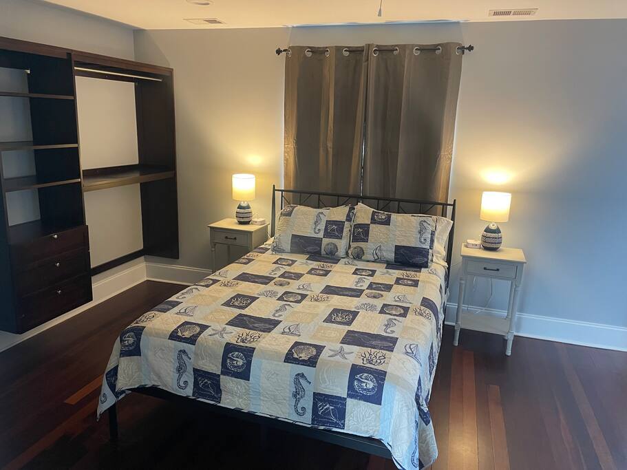 This “bedroom” is a spacious walk-in closet located adjacent to both the master bedroom and master bathroom. Please note, access to this room is through the master bedroom. This “bedroom” is a spacious walk-in closet located adjacent to both the master bedroom and master bathroom. Please note, access to this room is through the master bedroom. - Chalet on Lake Wylie, Waterfront w/Beach/Sleeps 16 - Belmont