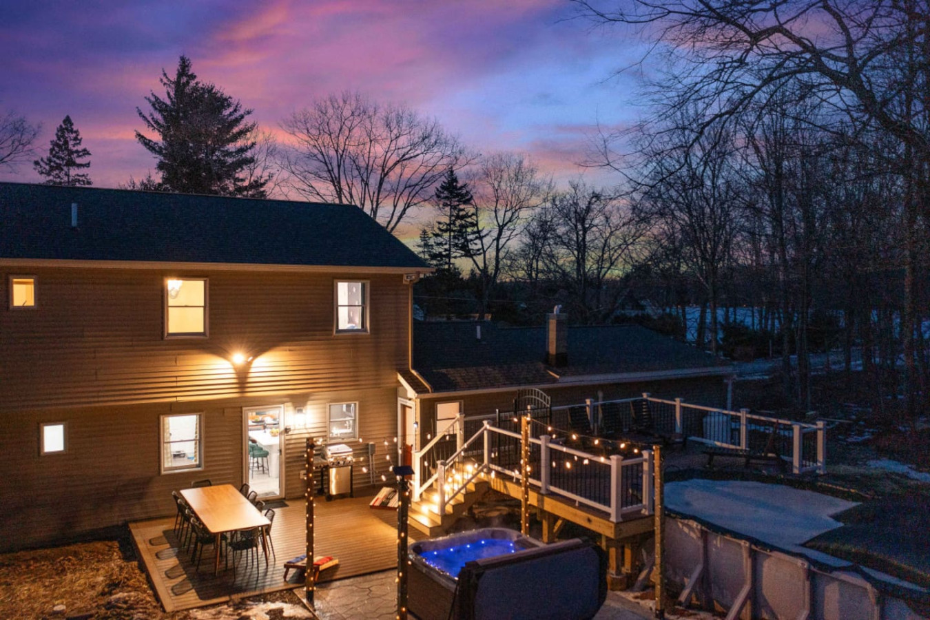 NEW Dream House | Hot Tub, Game Room, Lake Access - Pocono Summit