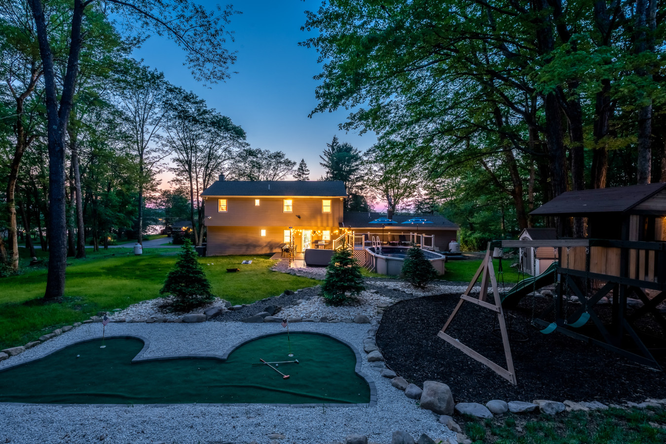 NEW Dream House | Hot Tub, Game Room, Lake Access - Pocono Summit