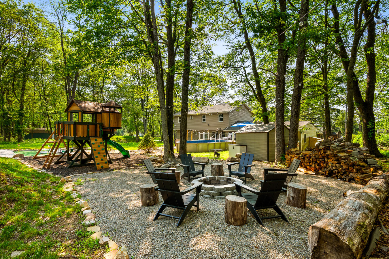 NEW Dream House | Hot Tub, Game Room, Lake Access - Pocono Summit