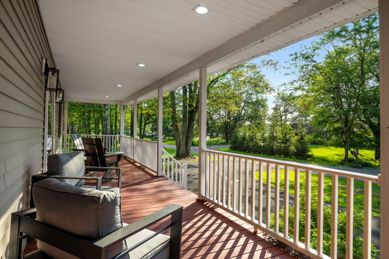 Relax on the front porch and take in breathtaking sunset views — the perfect way to unwind after a day of adventure.