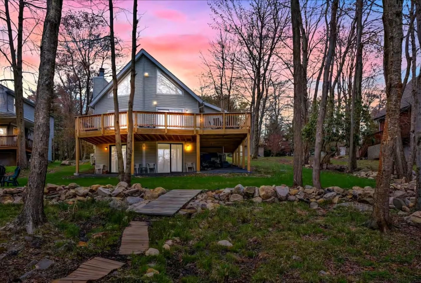 Welcome to "Lakefront Gem w/Game Room, Bar & Firepit"