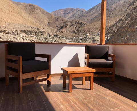 Outdoor seating area