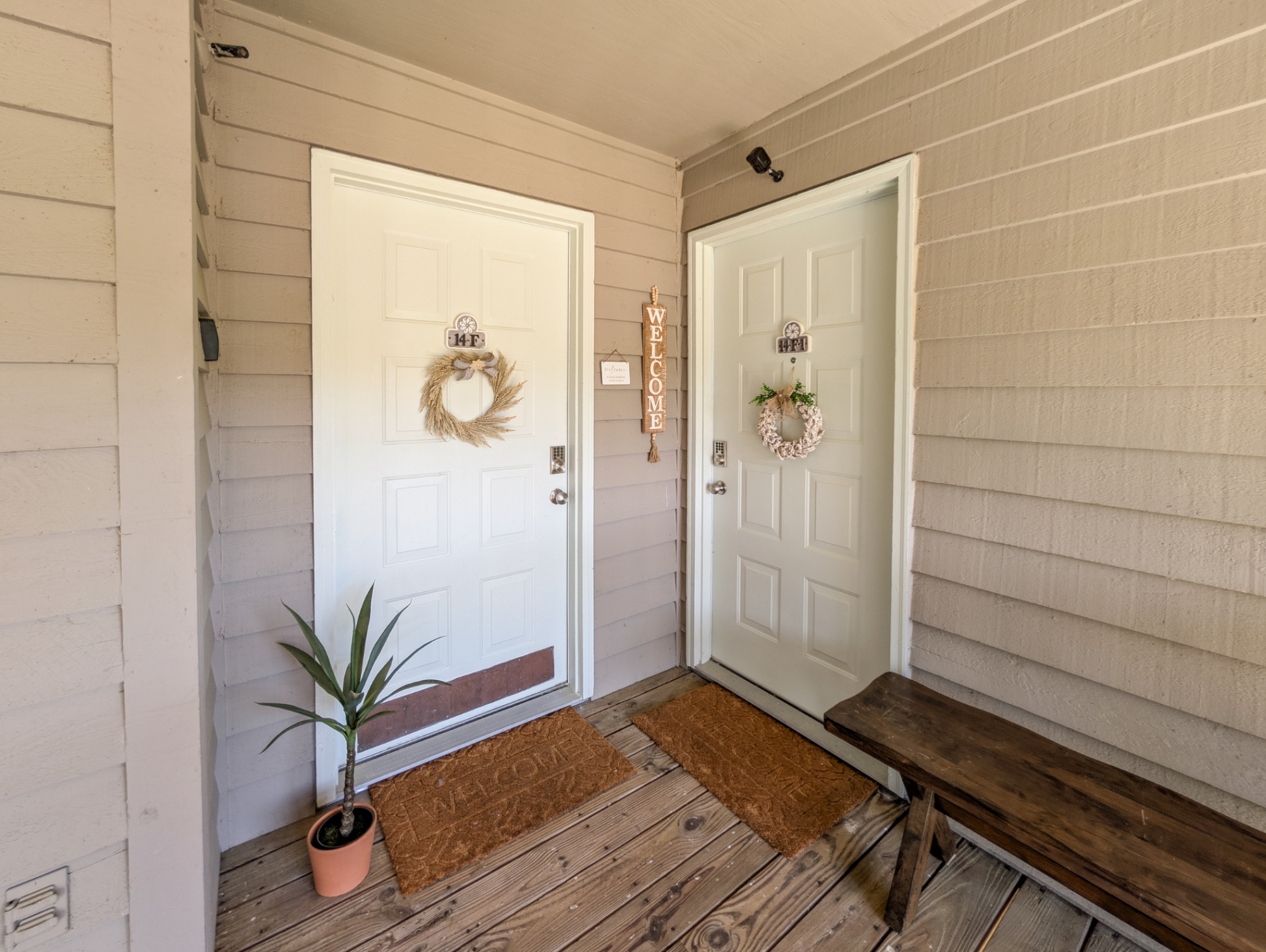 Entrance (Main door and lockout)