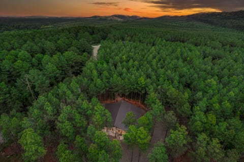 You truly feel tucked into the tower pines. Nature, it's what the soul needs.