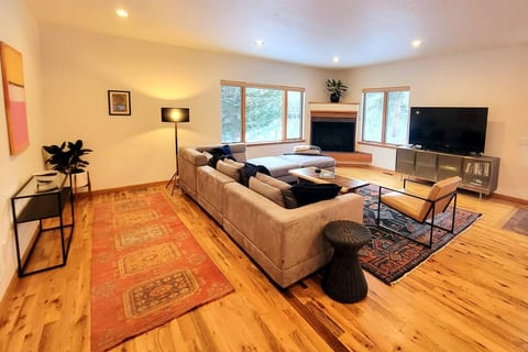 The living room