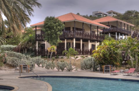 Poco Poco Villa (Ground floor) seen from the communal swimming pool