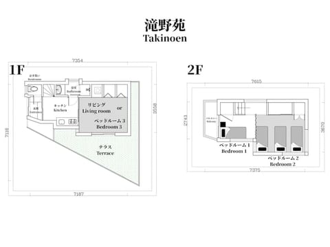 池袋駅無料送迎サービス #石神井川のほとりに佇むテラスハウス丨上野12分丨最大7名丨庭園ヴィラ