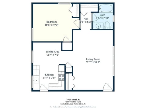 Luxe 1 Bed: Pets OK, Parking, Laundry