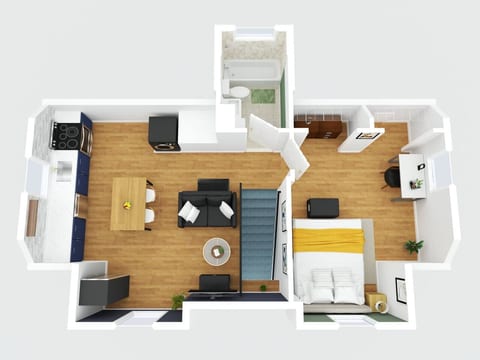 Bloomfield 1 Bed: Laundry In-Unit, Pets, Parking