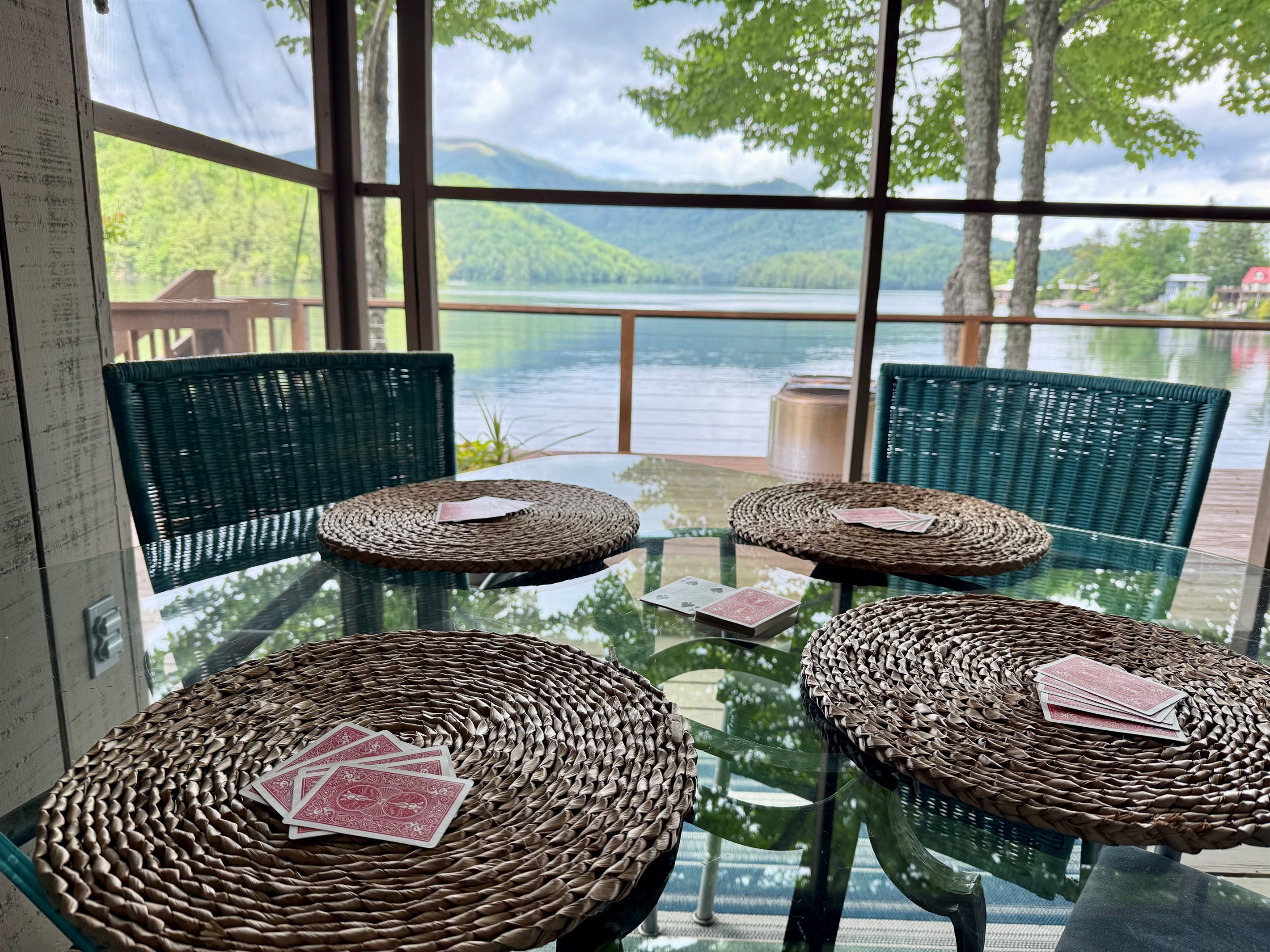 Play Games or Dine on the Outdoor Dining Set - A Point of View - Robbinsville