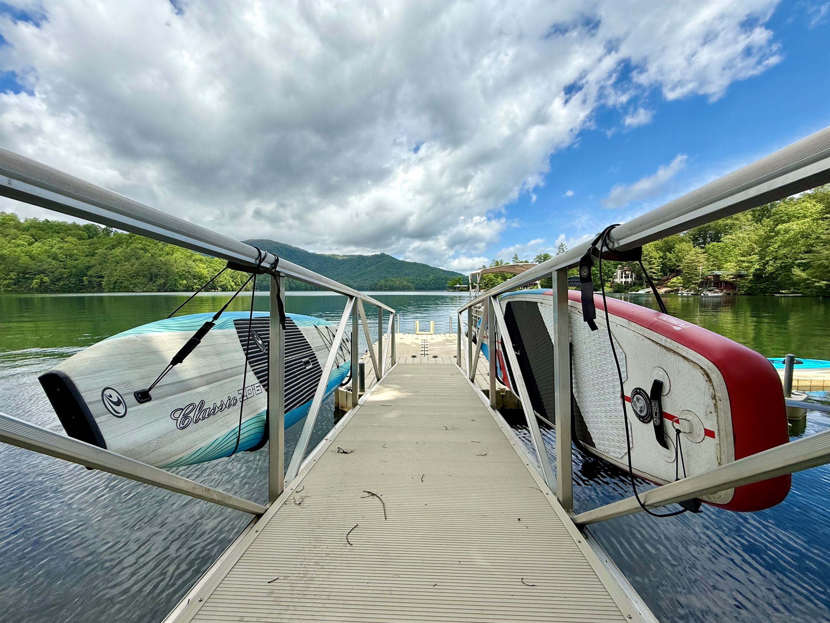 Enjoy Paddle Boarding on the Lake - A Point of View - Robbinsville