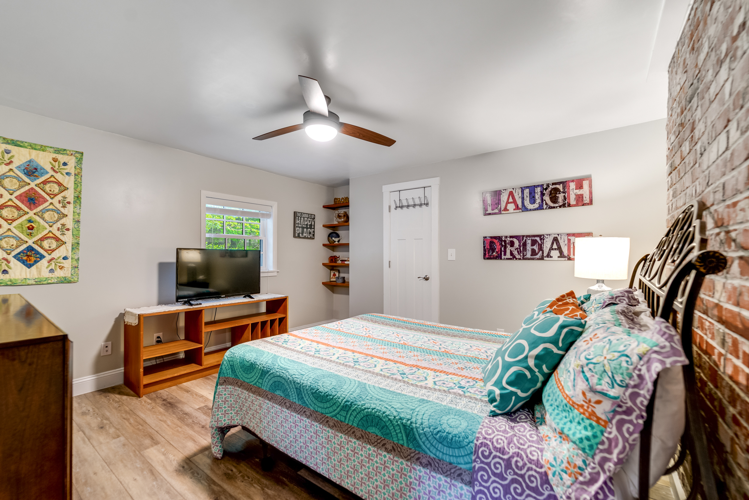 3rd Bedroom with Smart TV and Large Closet - A Point of View - Robbinsville