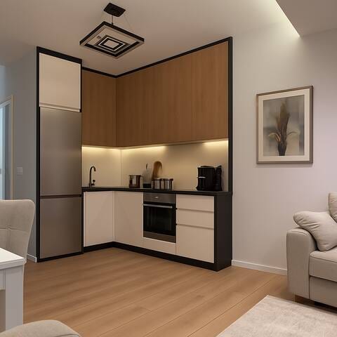 Cozy 1BR + Balcony | Walk to Ring Center & Cafés