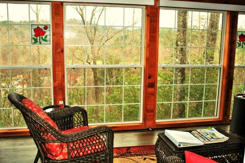 Fall View from the Sunroom.
