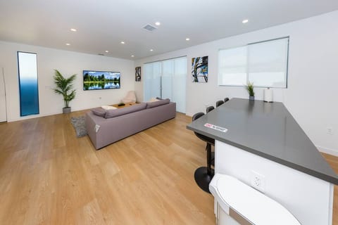 Modern 2BR Back House w/ TVs & Full Kitchen