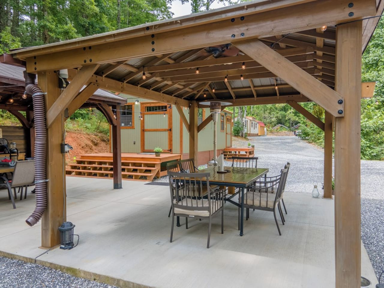 Cabin #2 Plus Glamping Tent combo - Sylva Cabin #2 Plus Glamping Tent combo - Sylva