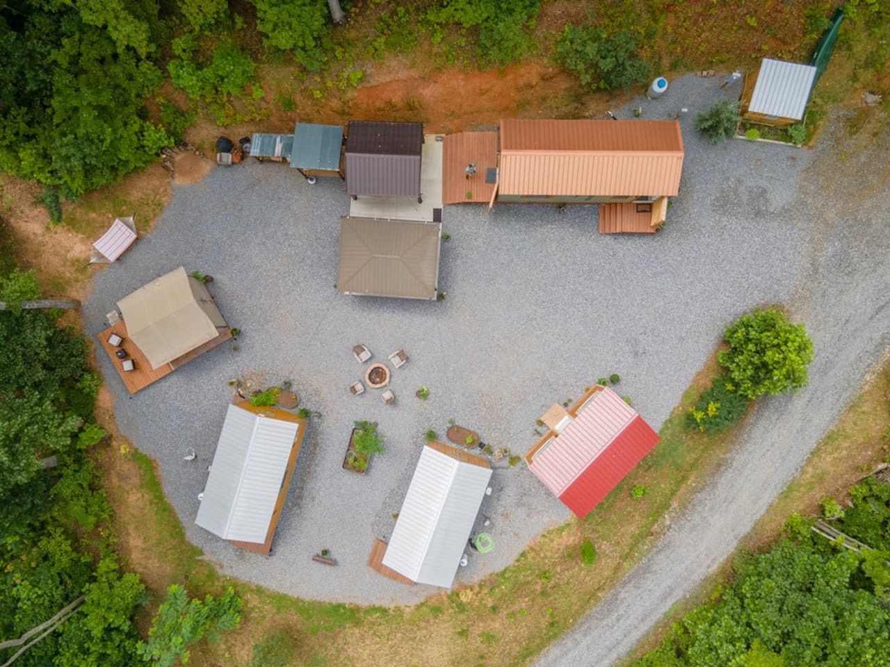 Cabin #2 Plus Glamping Tent combo - Sylva Cabin #2 Plus Glamping Tent combo - Sylva