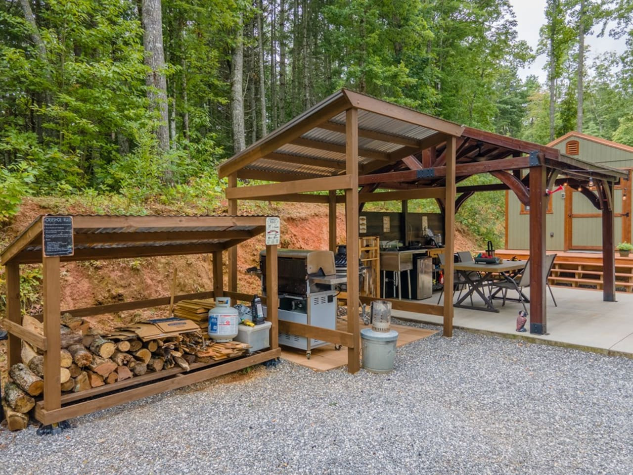 Cabin #2 Plus Glamping Tent combo - Sylva Cabin #2 Plus Glamping Tent combo - Sylva