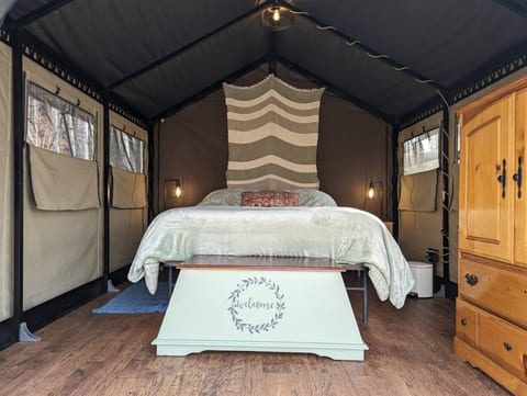 Cabin #2 Plus Glamping Tent combo
