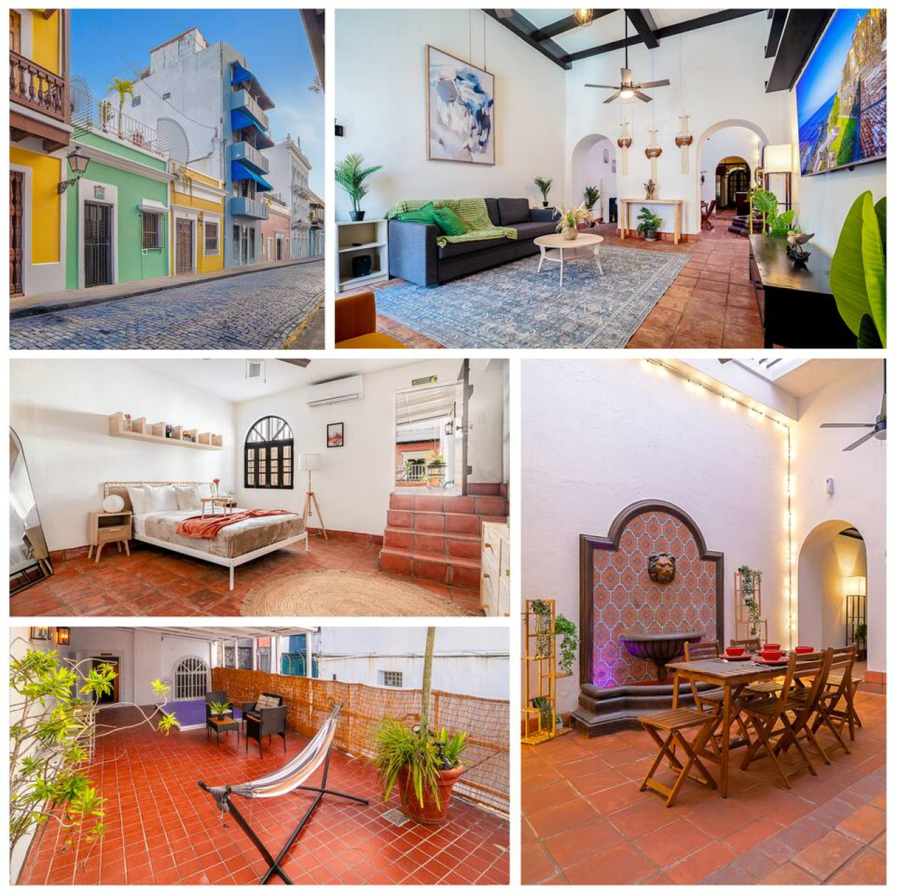 Villa Mansion - Fountain & Rooftop - Old San Juan - San Juan