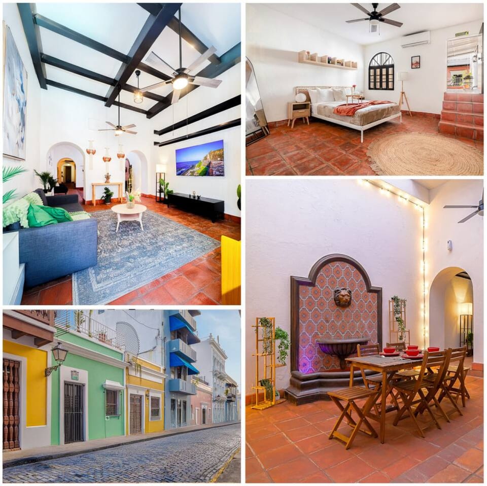 Villa Mansion - Fountain & Rooftop - Old San Juan - San Juan