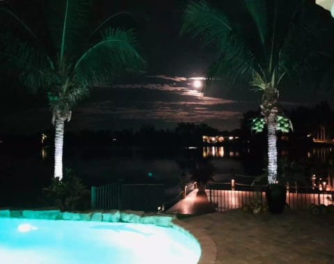 Full Moon over the water