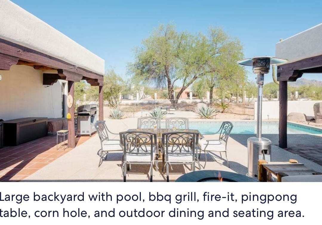 Scottsdale Heated Pools Palms Sleeps 14 Oasis