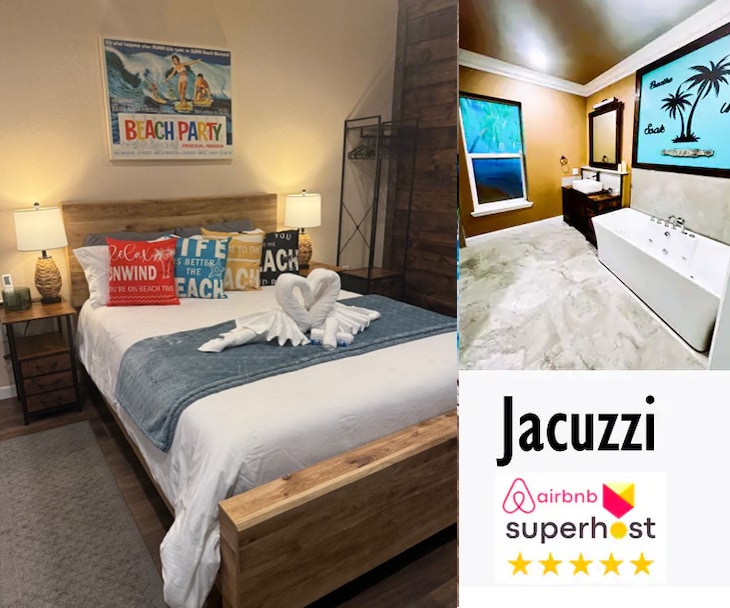 Cozy Ocean Escape for Two: Jacuzzi, WiFi & Relax