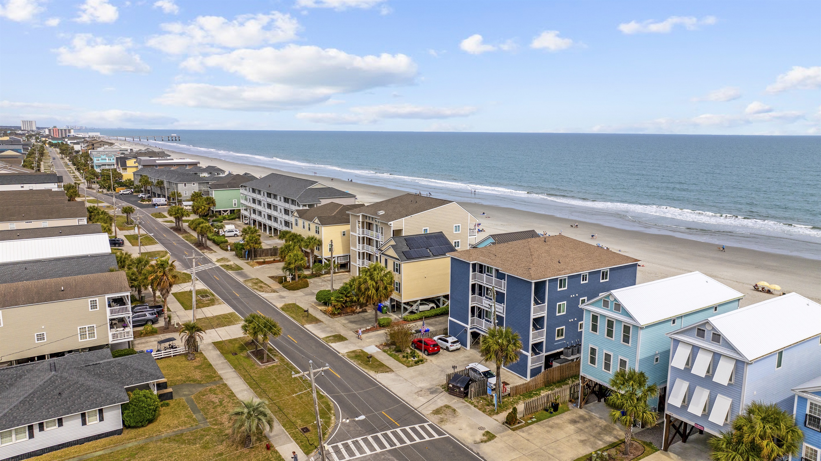 Street side of building