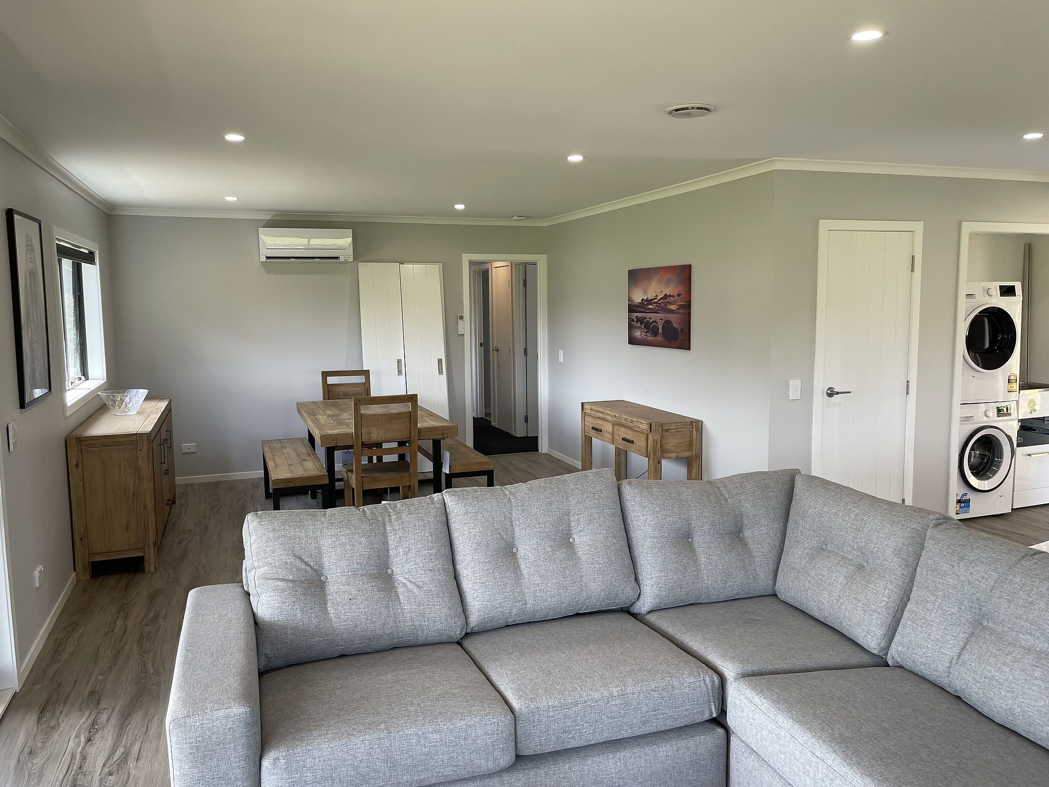 Lounge looking onto Dining room