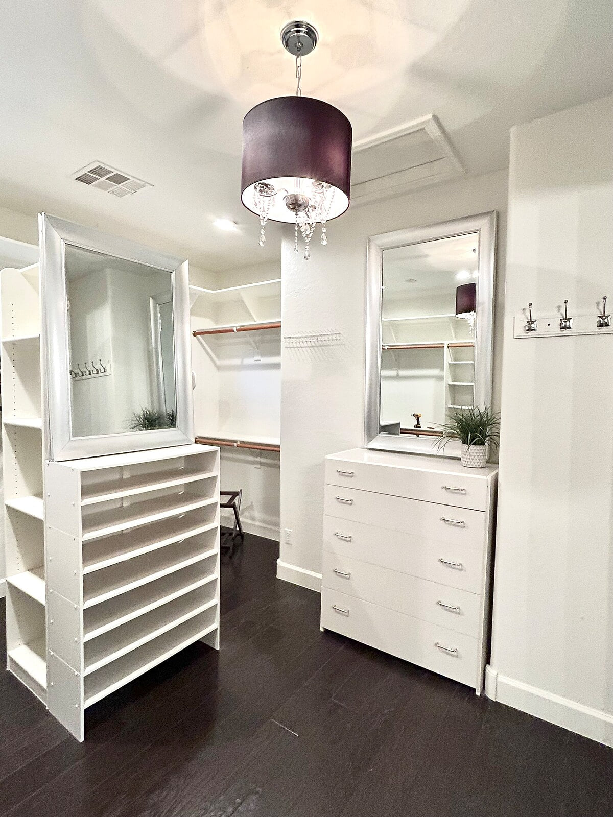 Large walk in closet