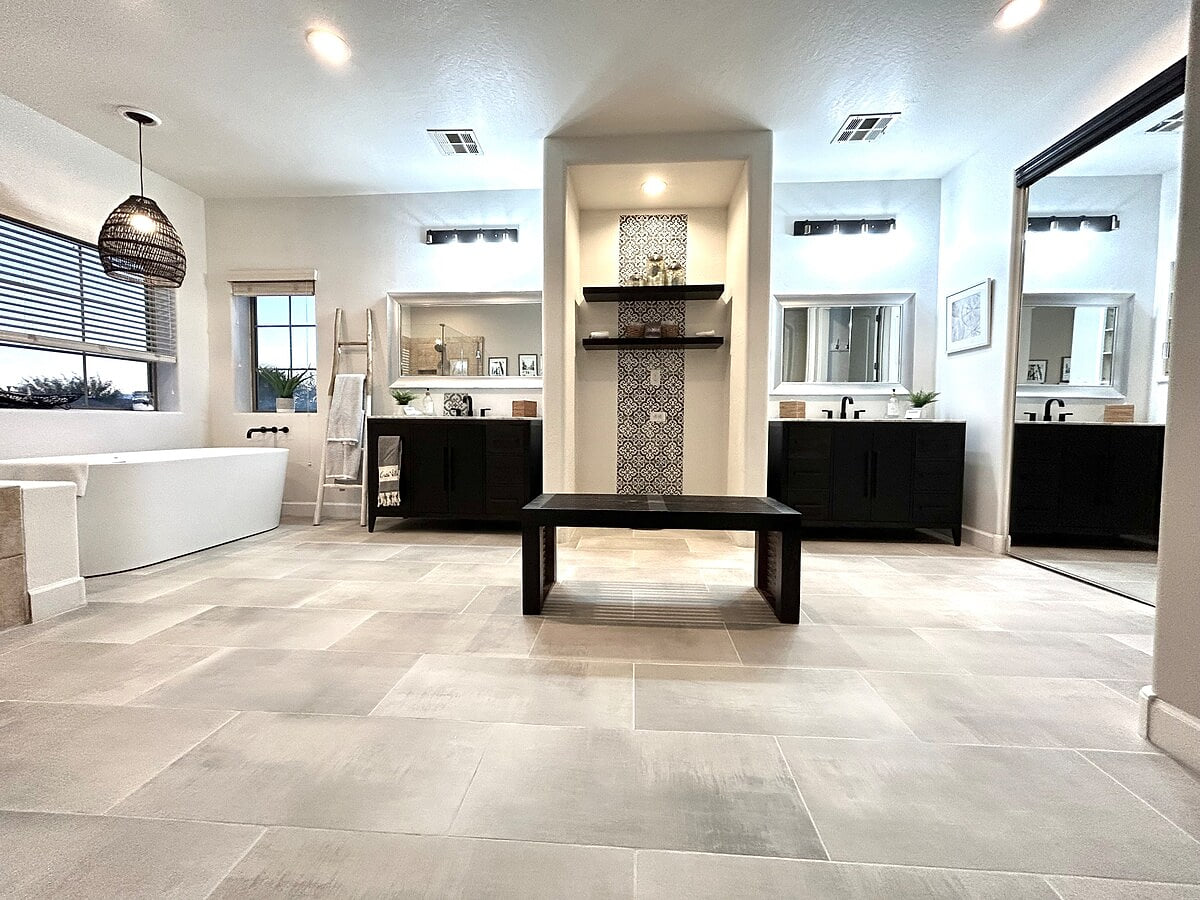 Master bath upstairs