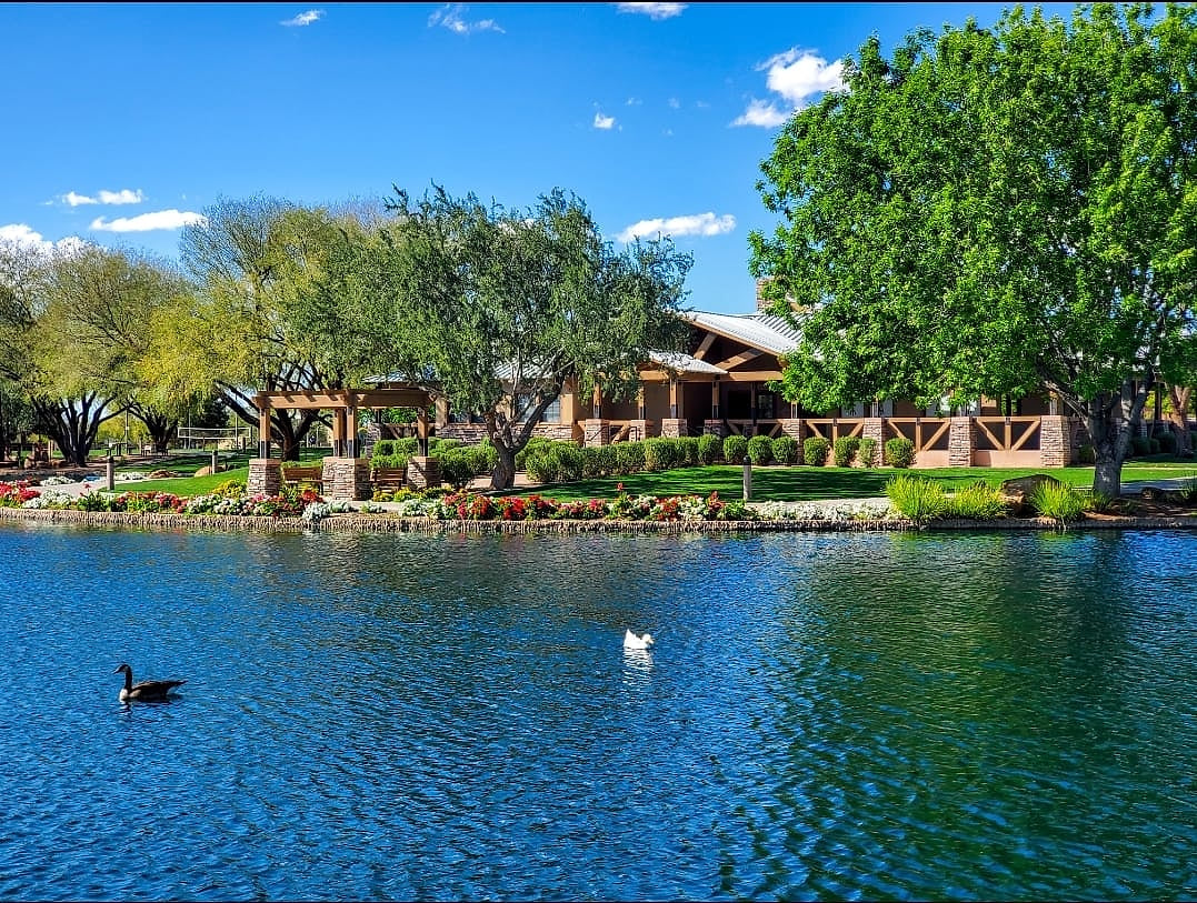 Community fishing lake 