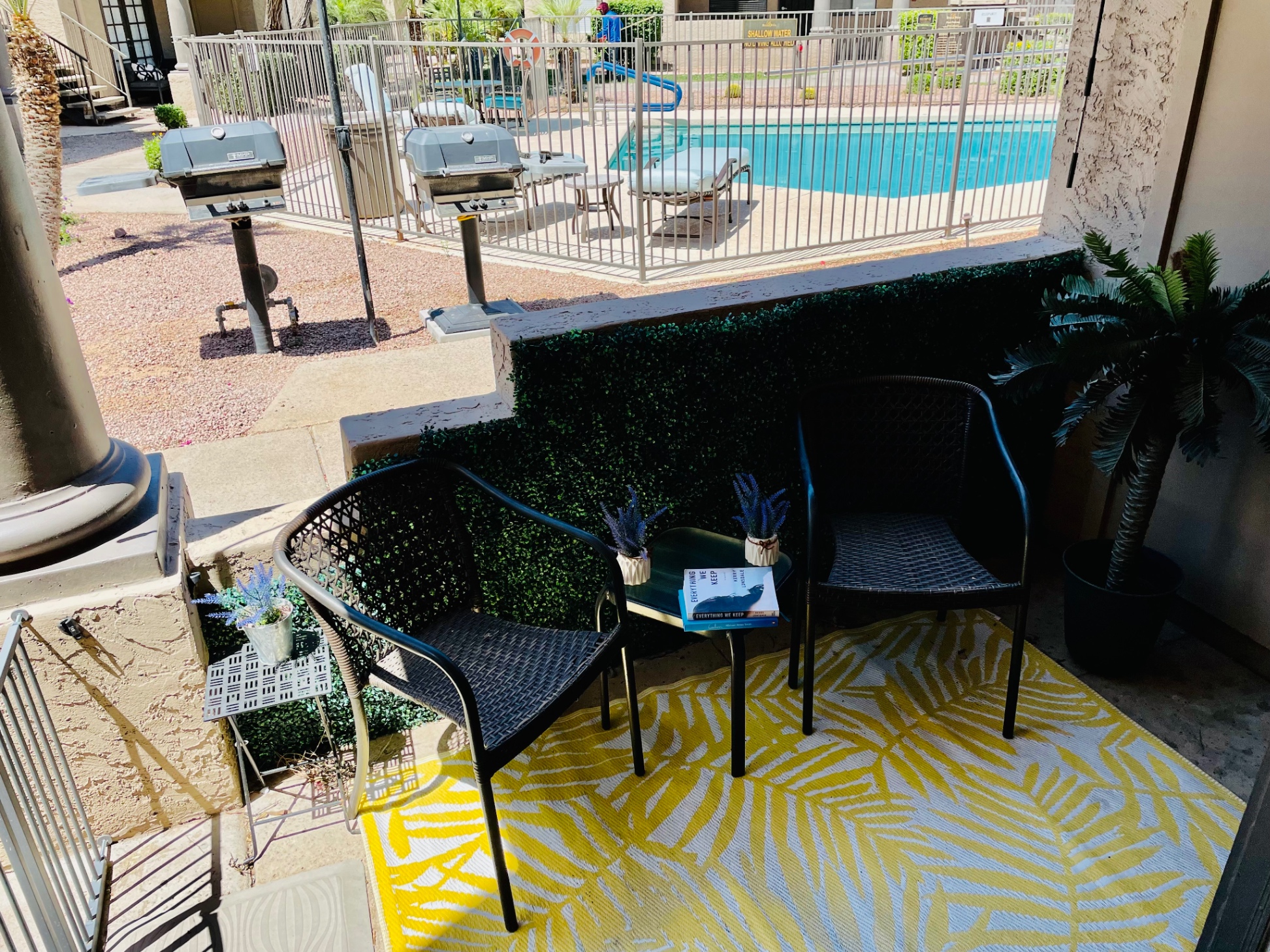 Private Patio Palms Pools Jacuzzi Ground Floor