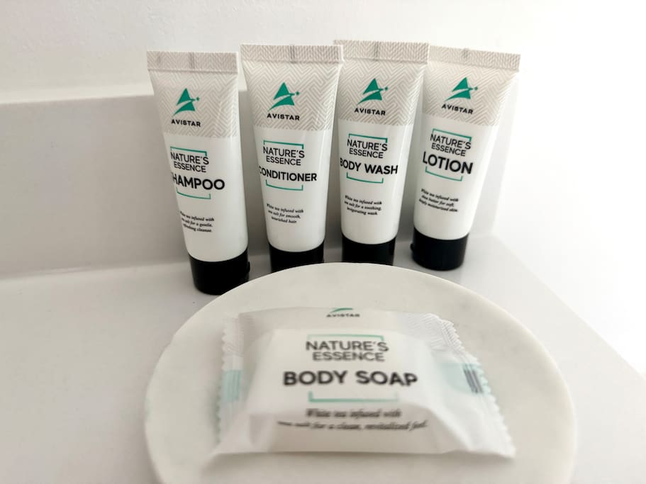 Stocked with travel-size toiletries for your convenience. Stocked with travel-size toiletries for your convenience. - Peaceful & Convenient 2BR Near Ballantyne - Charlotte