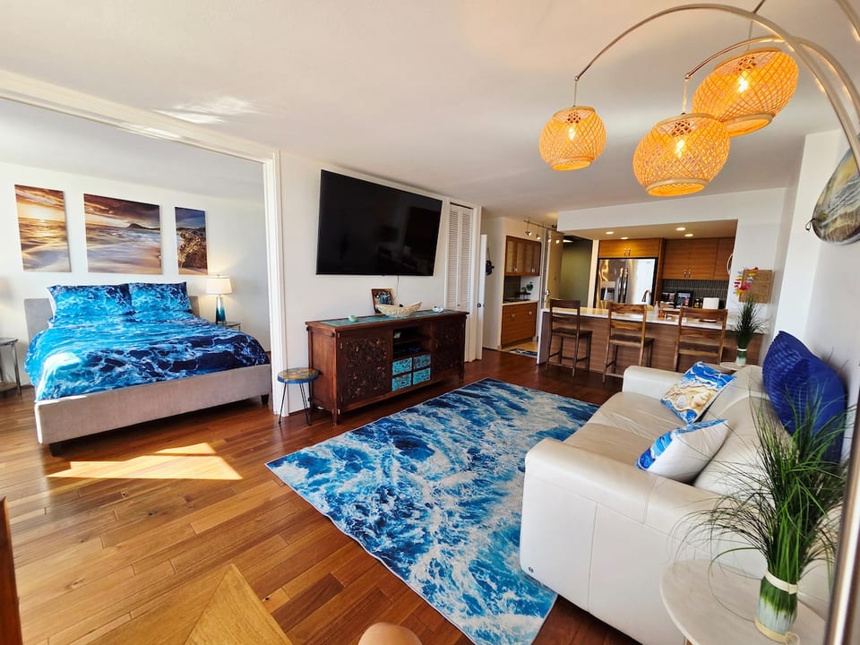 Suite avec vue sur l'océan et la marina - Honolulu