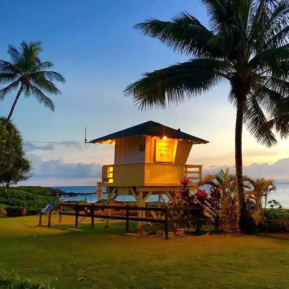 Lifeguard Shack at Kam II Beach Lifeguard Shack at Kam II Beach - Kihei Kai Nani, Sandy Beaches, Free Parking, Wi-Fi - Kihei