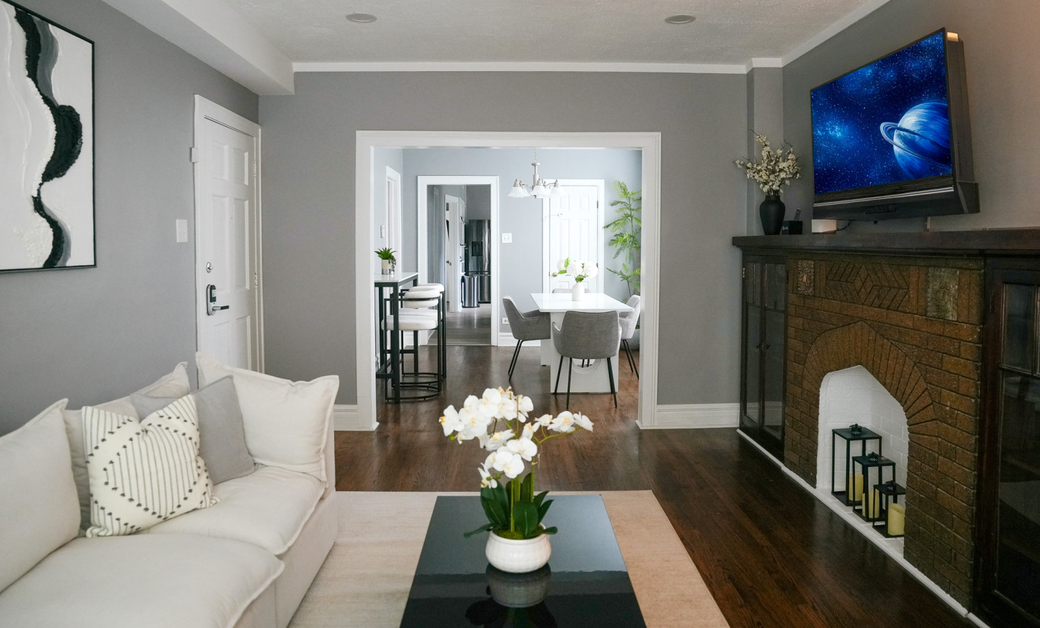 2BR w/ Workspace + Coffee Bar • Near Transit