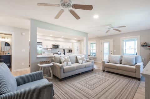 Newly Listing! Renovated bungalow steps from water
